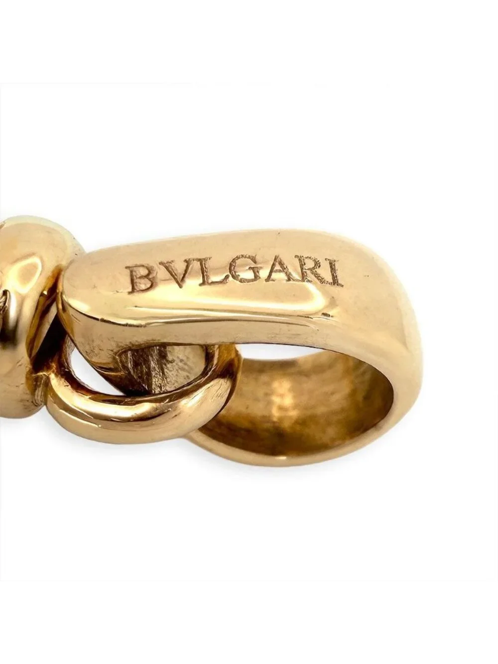 Bvlgari Bulgari Passo Doppio Cross Pen Top Pendant Charm